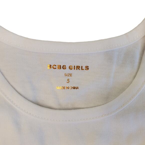 BCBG Butterfly 3 Piece Set Blue Aqua Girls Size 5 NEW - Picture 13 of 14